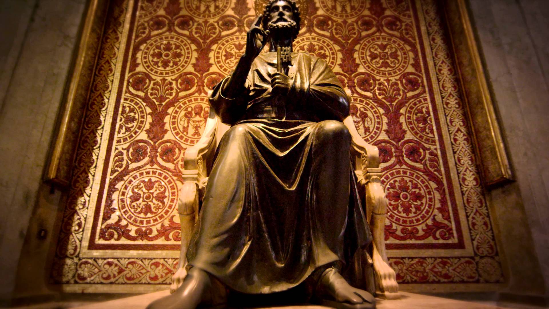 St Peter statue